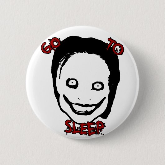 Badge Rond 5 Cm Jeff le tueur (Devant)