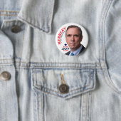 Badge Rond 5 Cm Jeff Merkley pour le président (En situation)
