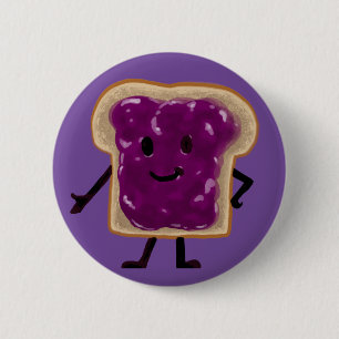 Badge Rond 5 Cm Jelly Sandwich Buddy