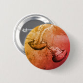 Badge Rond 5 Cm "Jellyfish & Magic" (Devant & derrière)