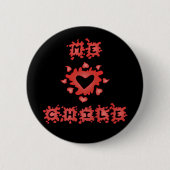 Badge Rond 5 Cm J'encanta Chili Boton (Devant)