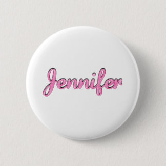 Badge Rond 5 Cm Jennifer, pour Jennifer
