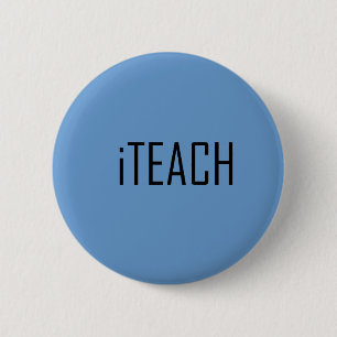 Badge Rond 5 Cm J'enseigne