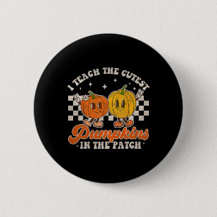 Badge Rond 5 Cm J'Enseigne Les Citrouilles Les Plus Couteux Dans L