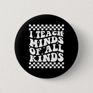 Badge Rond 5 Cm J'Enseigne L'Esprit De Toutes Sortes - Thé D'Éduca
