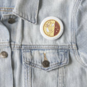 Badge Rond 5 Cm Jerry En Cercle (En situation)