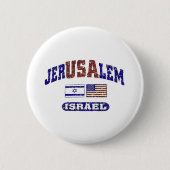 Badge Rond 5 Cm JerUSAlem (Devant)