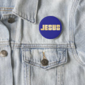 Badge Rond 5 Cm Jésus (En situation)