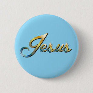 Badge Rond 5 Cm Jésus