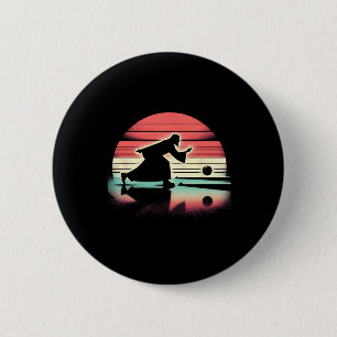 Badge Rond 5 Cm Jesus Christ Bowler - Drôle chrétien religieux Bo