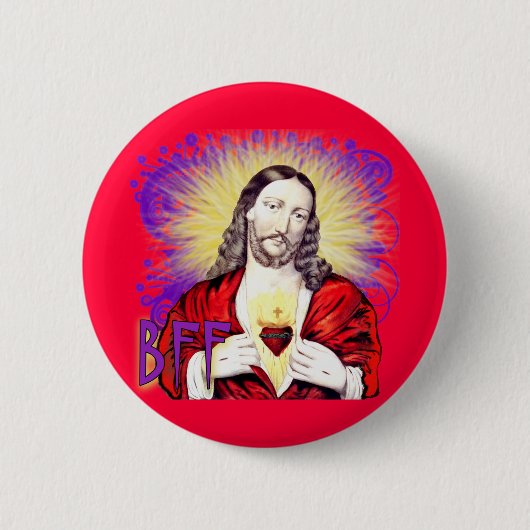 Badge Rond 5 Cm Jésus-Christ de BFF (Devant)
