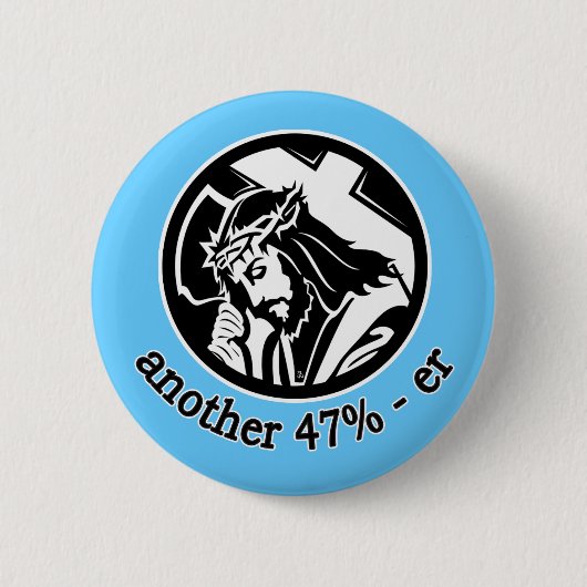 Badge Rond 5 Cm JÉSUS-CHRIST encore 47% - heu (Devant)