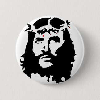 Badge Rond 5 Cm Jésus-Christ-révolution