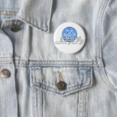 Badge Rond 5 Cm Jesus de Nazareth (En situation)