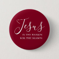 Jésus est la raison de la saison Noël rouge