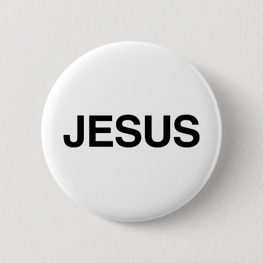 Badge Rond 5 Cm Jésus générique (Devant)