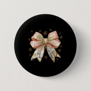 Badge Rond 5 Cm Jésus Noël Coquette Noël Noël Noël Noël Jésus est