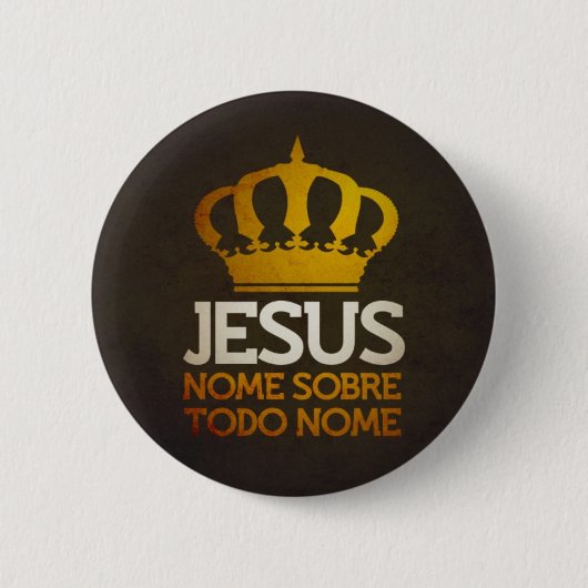 Badge Rond 5 Cm Jésus Salverd (Devant)