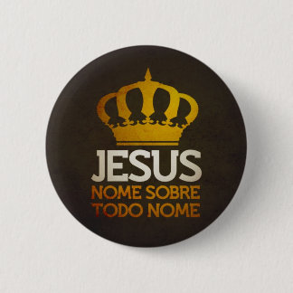 Badge Rond 5 Cm Jésus Salverd