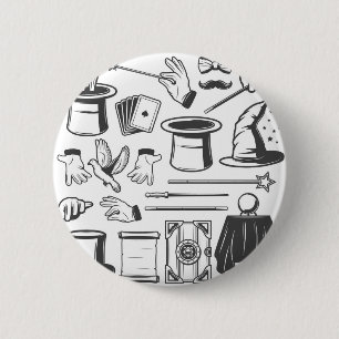 Badge Rond 5 Cm "Jeton magique"
