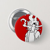 Badge Rond 5 Cm jets à chaîne (Devant & derrière)