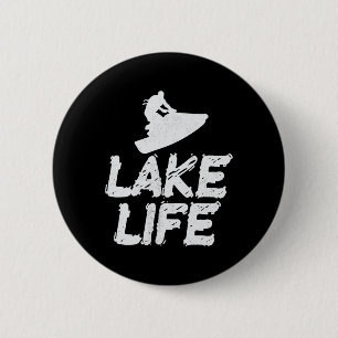 Badge Rond 5 Cm Jetski Jet Ski Ski Love Sports nautiques Funny Coo