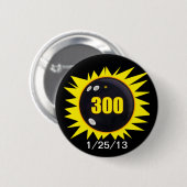 Badge Rond 5 Cm Jeu 300 parfait (Devant & derrière)