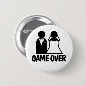 Badge Rond 5 Cm Jeu au-dessus de bouton (Devant & derrière)