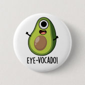 Badge Rond 5 Cm Jeu d'Avocado amusant (Devant)