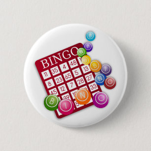 Badge Rond 5 Cm Jeu de bingo-test