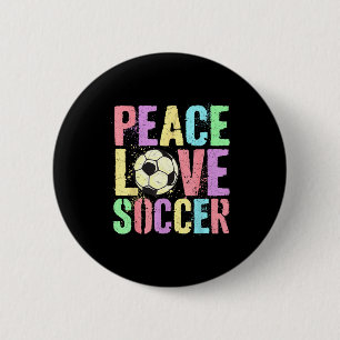 Badge Rond 5 Cm Jeu de maman de club de score de football de l'amo