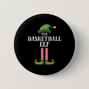 Badge Rond 5 Cm Jeu de Noël du groupe de jumelage des elfes de bas