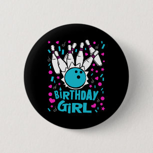 Badge Rond 5 Cm Jeu de quilles mignonne Anniversaire fille Pins Bo