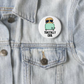 Badge Rond 5 Cm Jeu de toast Cool (En situation)