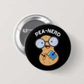 Badge Rond 5 Cm Jeu Nerd de cacahuètes nerd (Devant & derrière)
