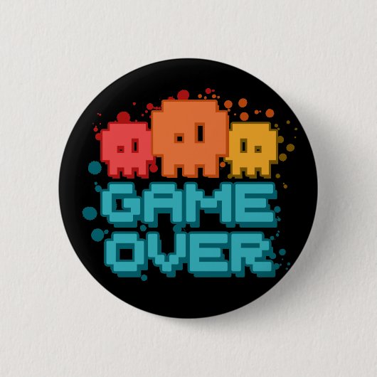 Badge Rond 5 Cm Jeu plus de (Devant)