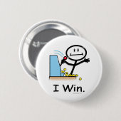 Badge Rond 5 Cm Jeu (victoire) (Devant & derrière)