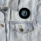 Badge Rond 5 Cm Jeu vidéo Capybara Jeu (En situation)