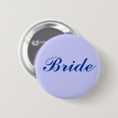 Badge Rond 5 Cm Jeune mariée (Devant & derrière)