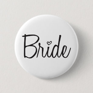 Badge Rond 5 Cm Jeune mariée