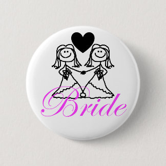 Badge Rond 5 Cm Jeune mariée à être insigne