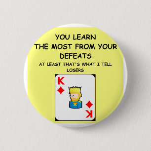 Badge Rond 5 Cm jeux de carte