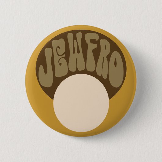 Badge Rond 5 Cm Jewfro (Devant)