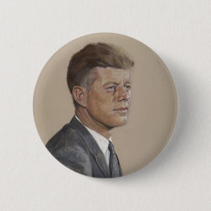 BADGE ROND 5 CM JFK