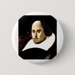 Badge Rond 5 Cm jGibne de portrait de Stratford-sur-Avon