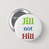 Badge Rond 5 Cm Jill Not Hill (Devant & derrière)