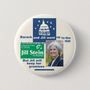 Badge Rond 5 Cm Jill Stein pour le président 2012