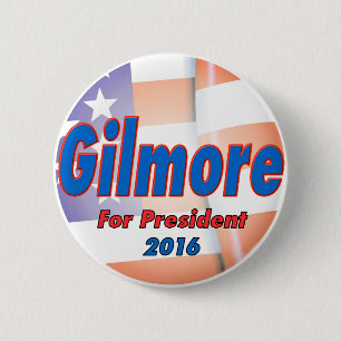 Badge Rond 5 Cm JIM Gilmore pour le président en 2016