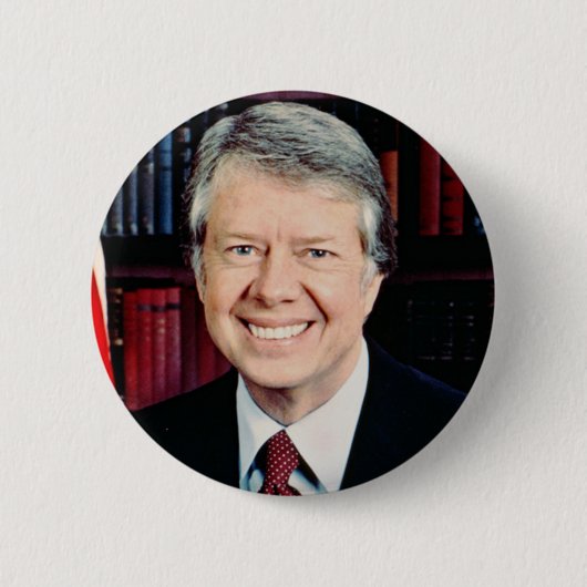 Badge Rond 5 Cm Jimmy Carter (Devant)