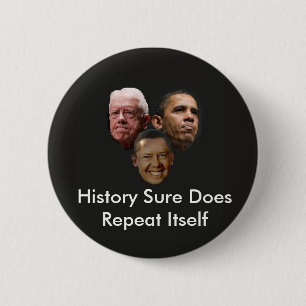 Badge Rond 5 Cm Jimmy Obama
